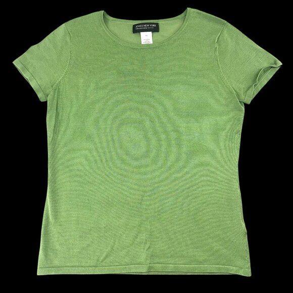 Jones New York Ribbed Tee - Picture 1 of 7
